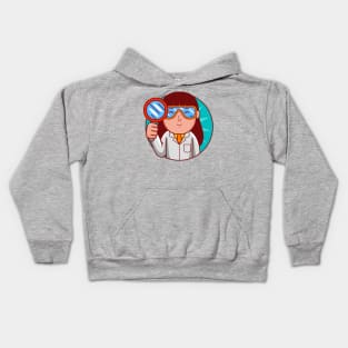 Scientist Woman Kids Hoodie